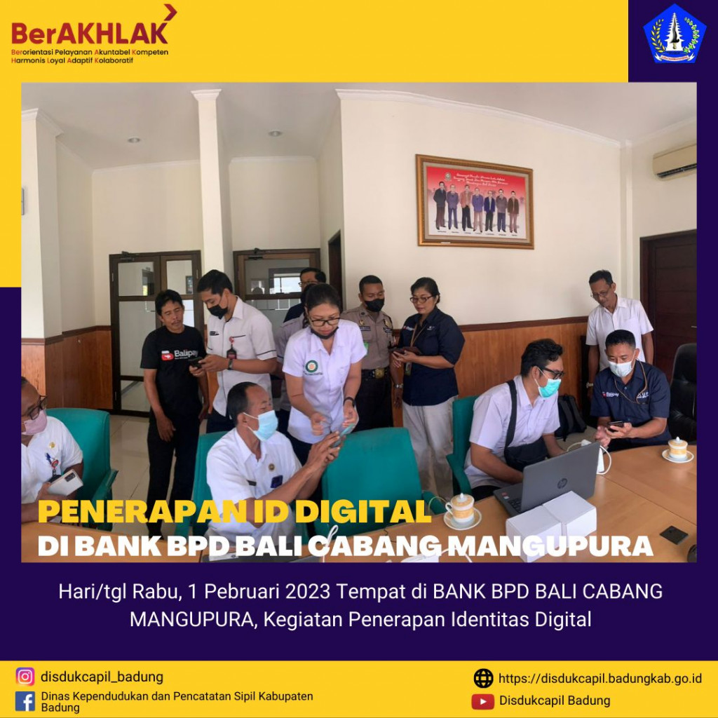 PENERAPAN ID DIGITAL DI BANK BPD BALI CABANG MANGUPURA